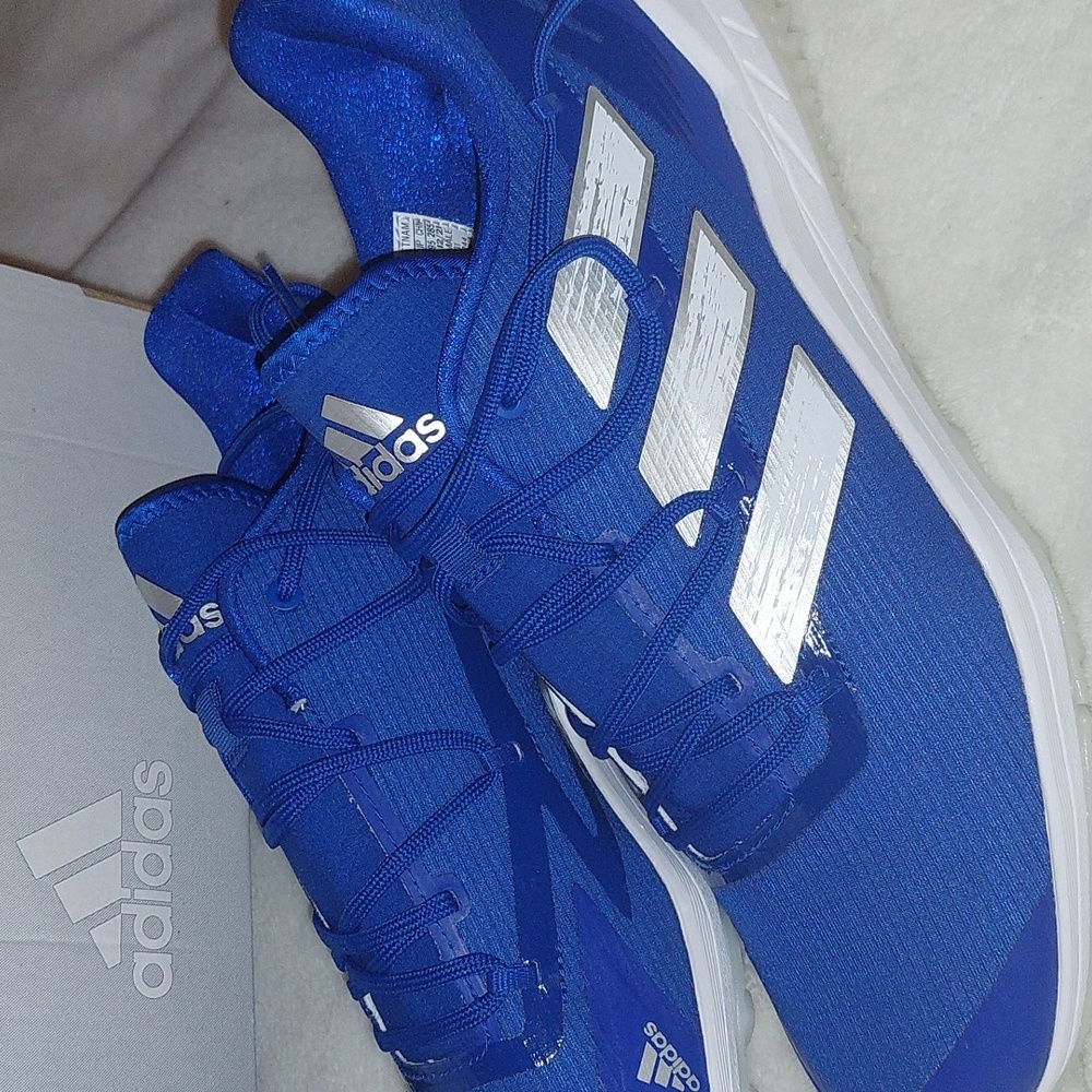 Adidas, blue shoes, size 11 1/2
